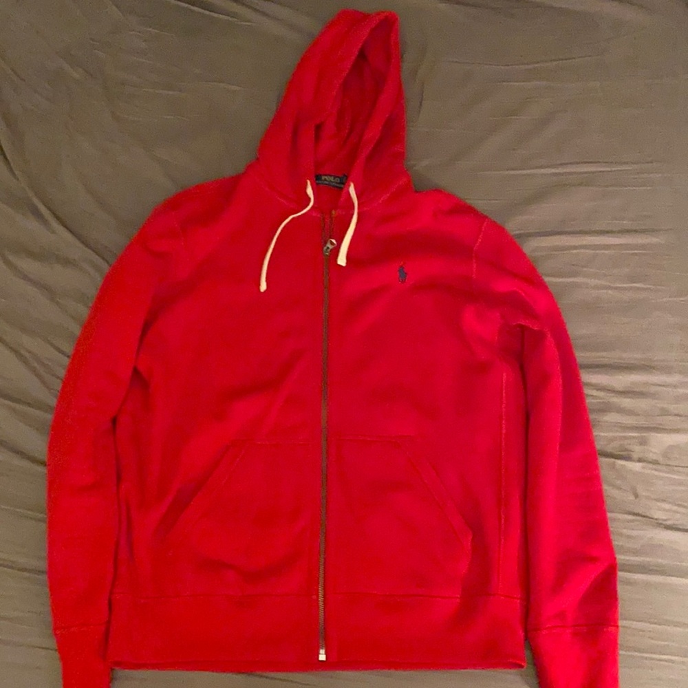 Polo hoodie size Lrg